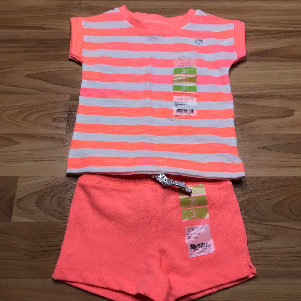 Pink T-Shirt Shorts Outfit